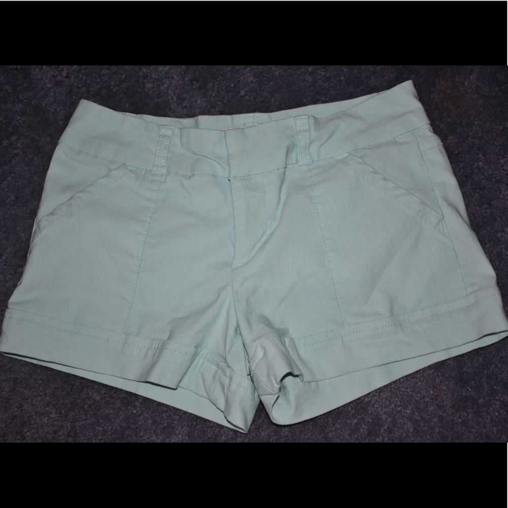 Mint Green Shorts